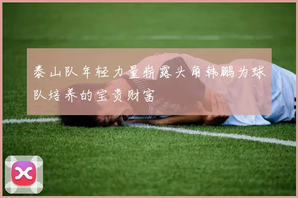 泰山队年轻力量崭露头角韩鹏为球队培养的宝贵财富